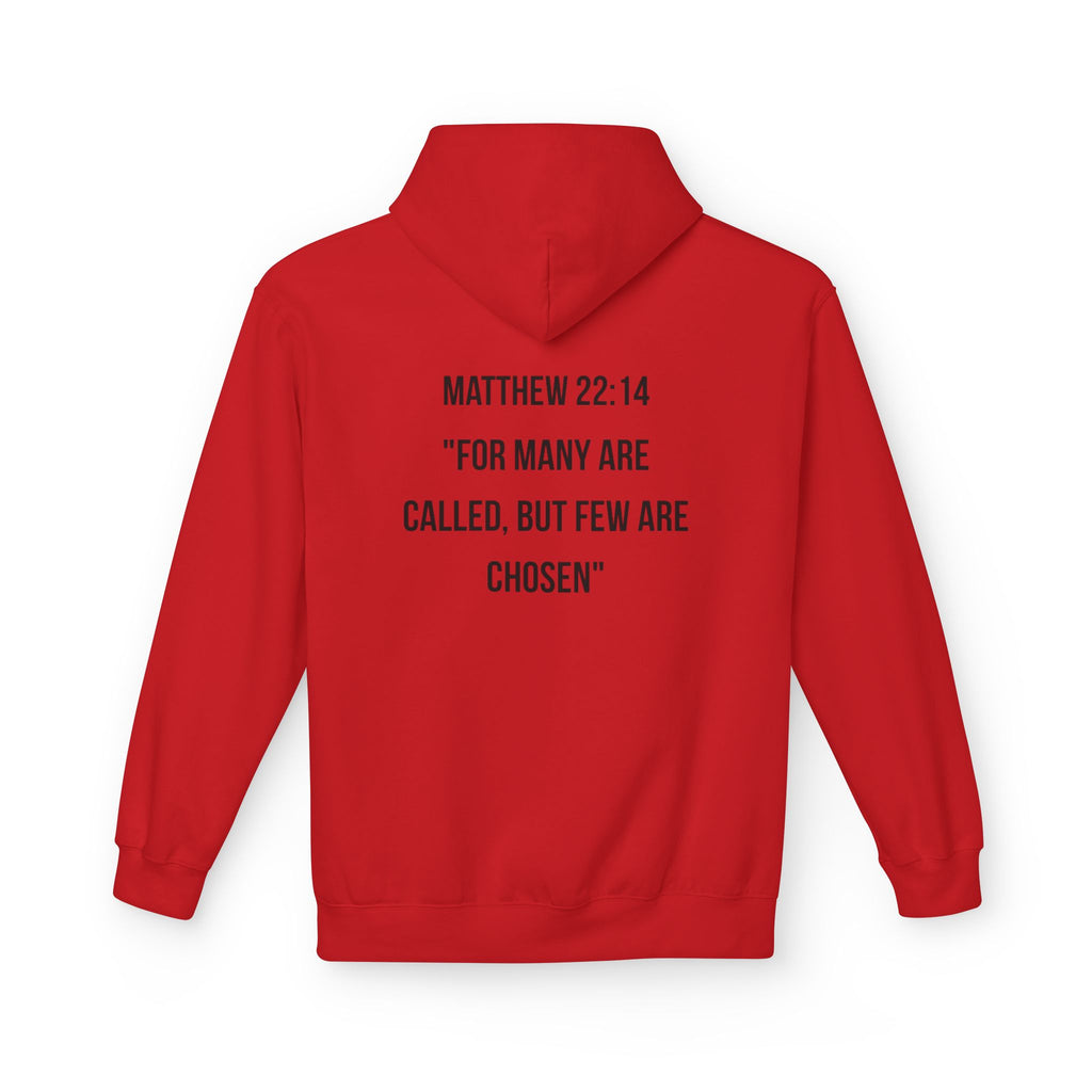 Chosen Faith Hoodie — "Chosen & Chillin'" Christian Scripture Pullover (Matthew 22:14)