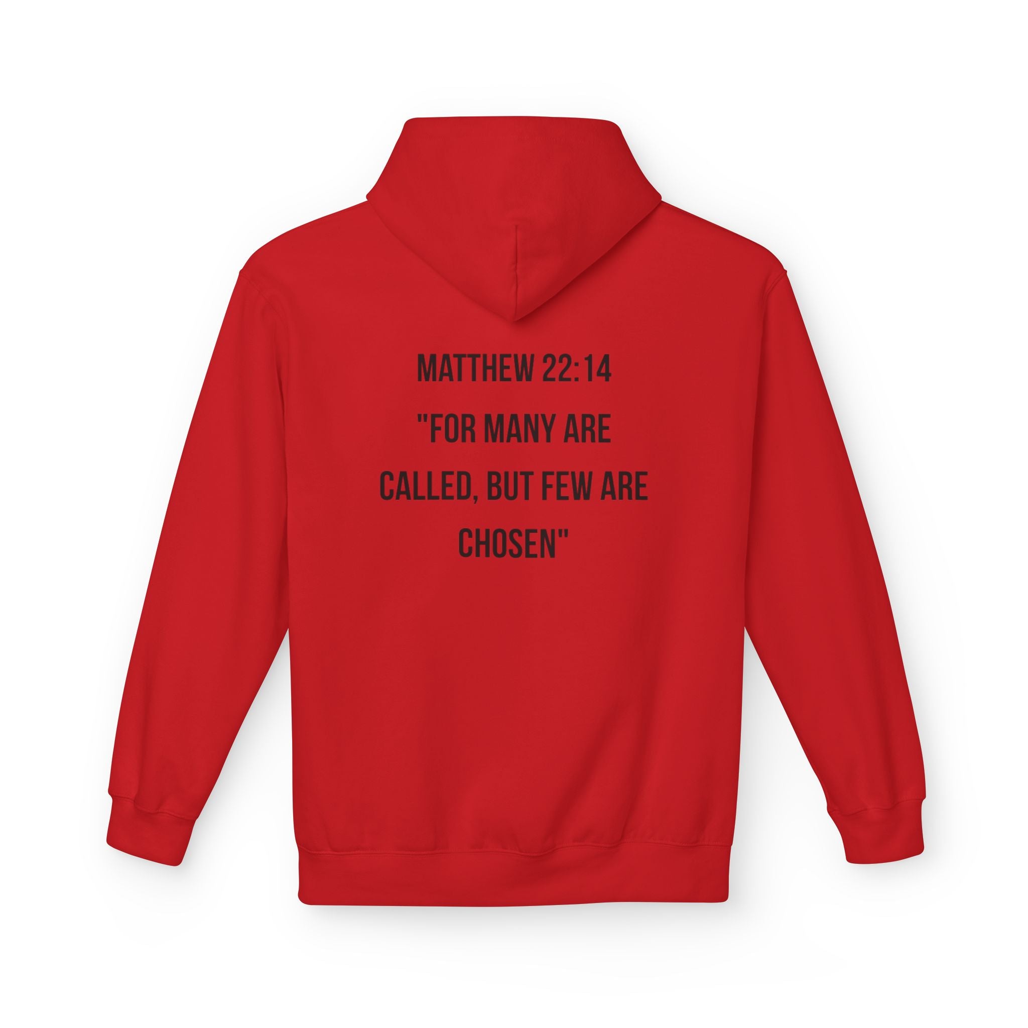 Chosen Faith Hoodie — "Chosen & Chillin'" Christian Scripture Pullover (Matthew 22:14)