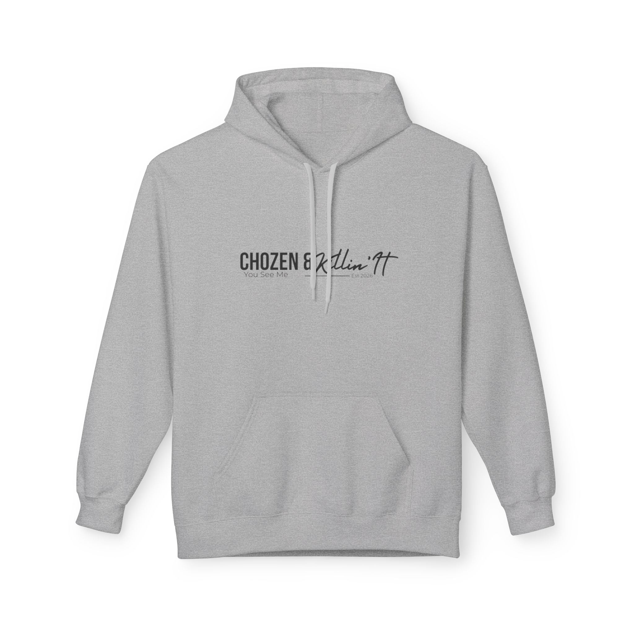 Chosen Faith Hoodie — "Chosen & Chillin'" Christian Scripture Pullover (Matthew 22:14)