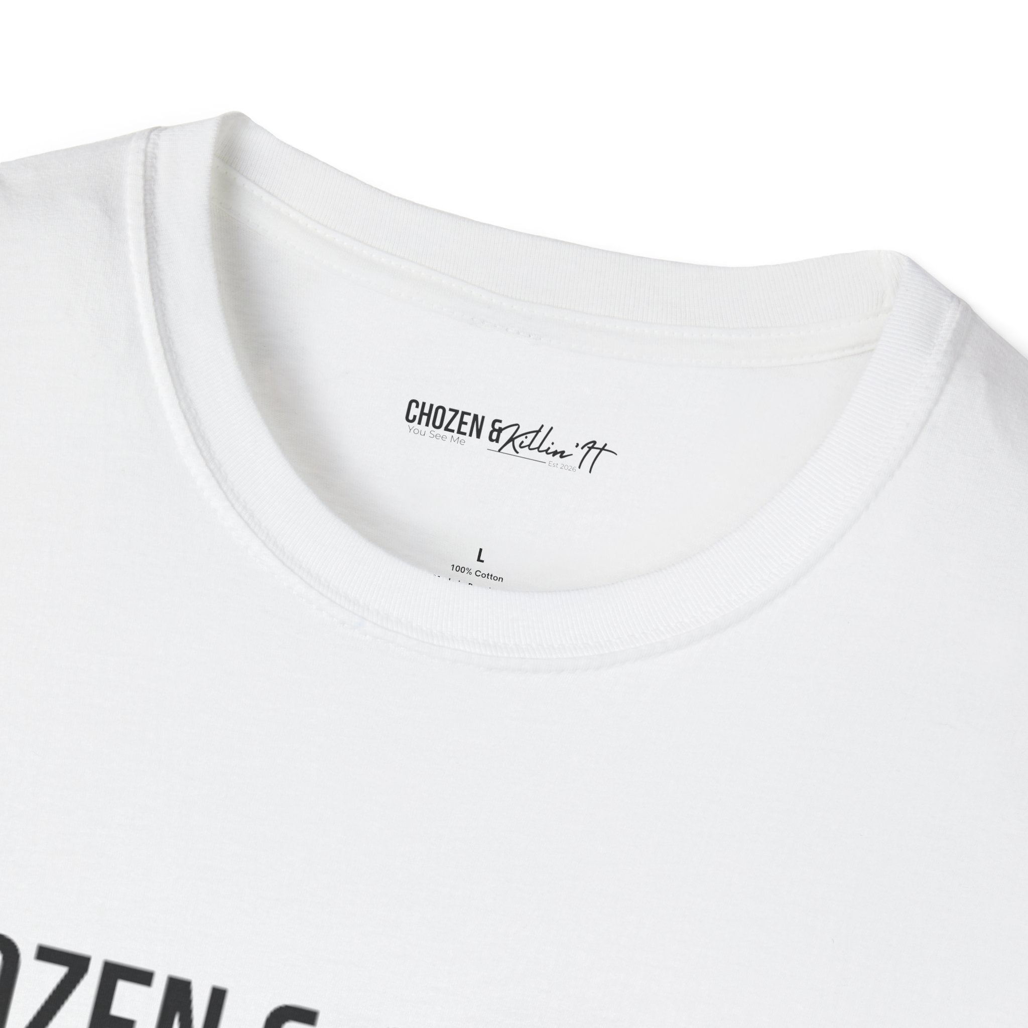 Chosen & Killin' It T-Shirt — Matthew 22:14 Inspirational Christian Tee