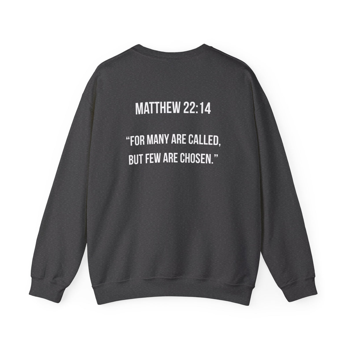Chosen & Killin' It Crewneck Sweatshirt — Matthew 22:14 Inspirational Christian Pullover