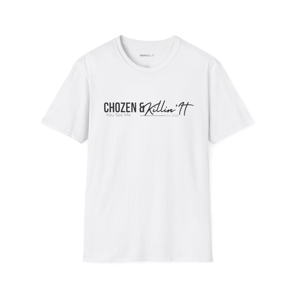 Chosen & Killin' It T-Shirt — Matthew 22:14 Inspirational Christian Tee
