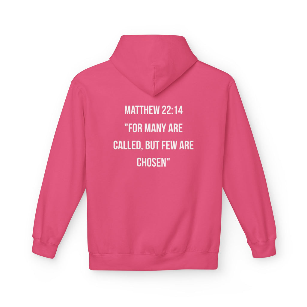 Classic White Hoodie — Midweight Fleece Pullover