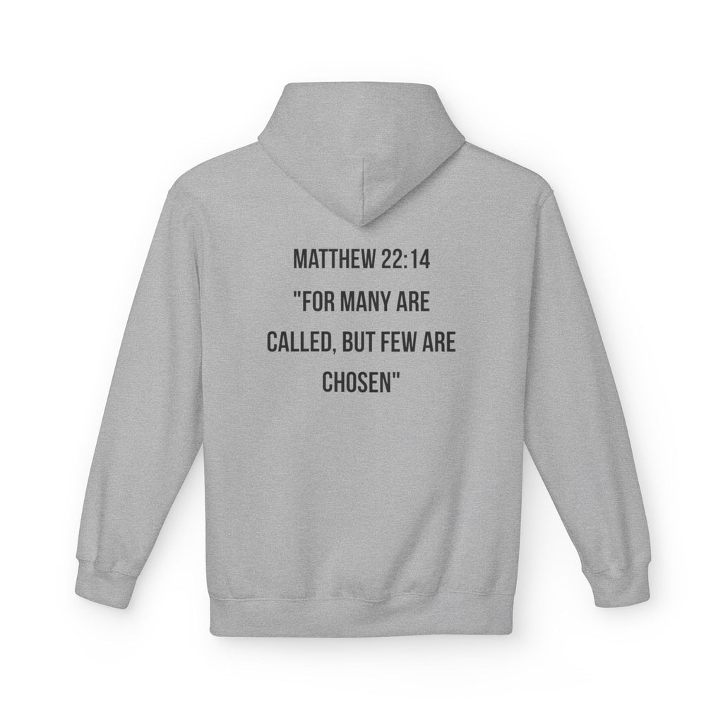 Chosen Faith Hoodie — "Chosen & Chillin'" Christian Scripture Pullover (Matthew 22:14)