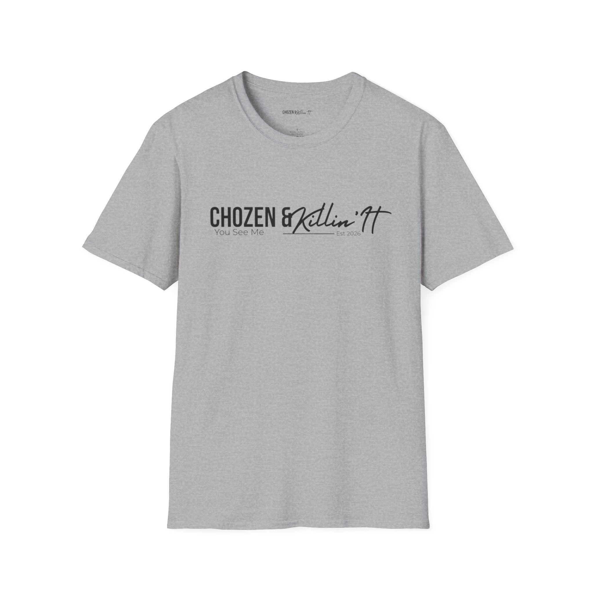 Chosen & Killin' It T-Shirt — Matthew 22:14 Inspirational Christian Tee
