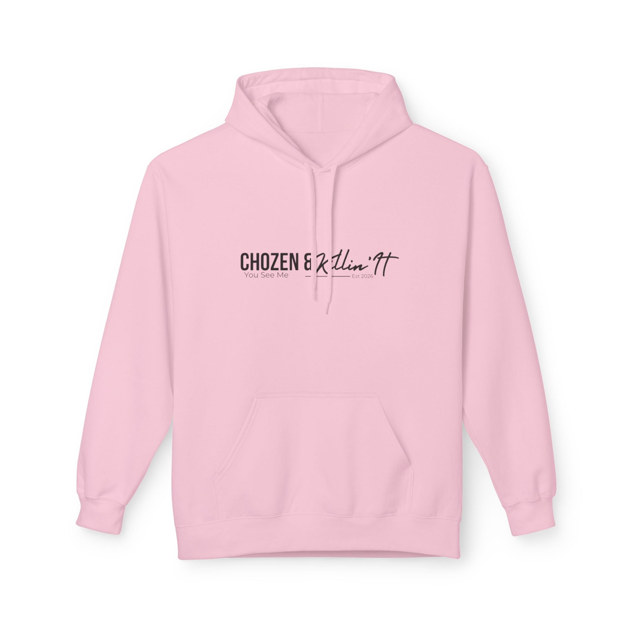 Chosen Faith Hoodie — "Chosen & Chillin'" Christian Scripture Pullover (Matthew 22:14)