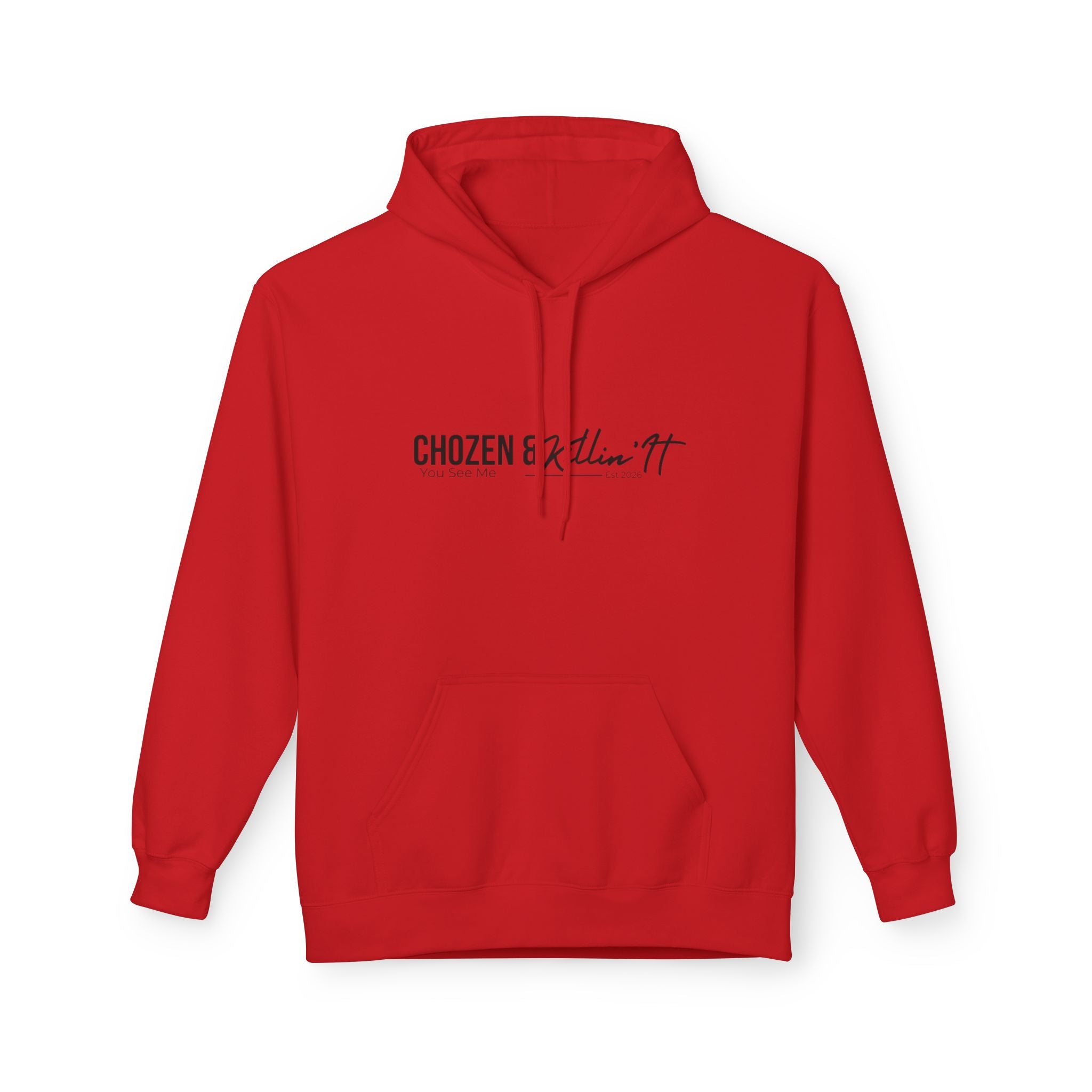 Chosen Faith Hoodie — "Chosen & Chillin'" Christian Scripture Pullover (Matthew 22:14)